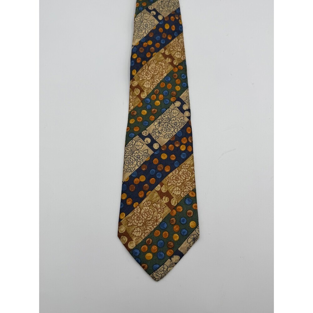 Givenchy Essentials Couture Necktie Men's Abstract Geometric Print Silk Tie - Picture 3 of 13